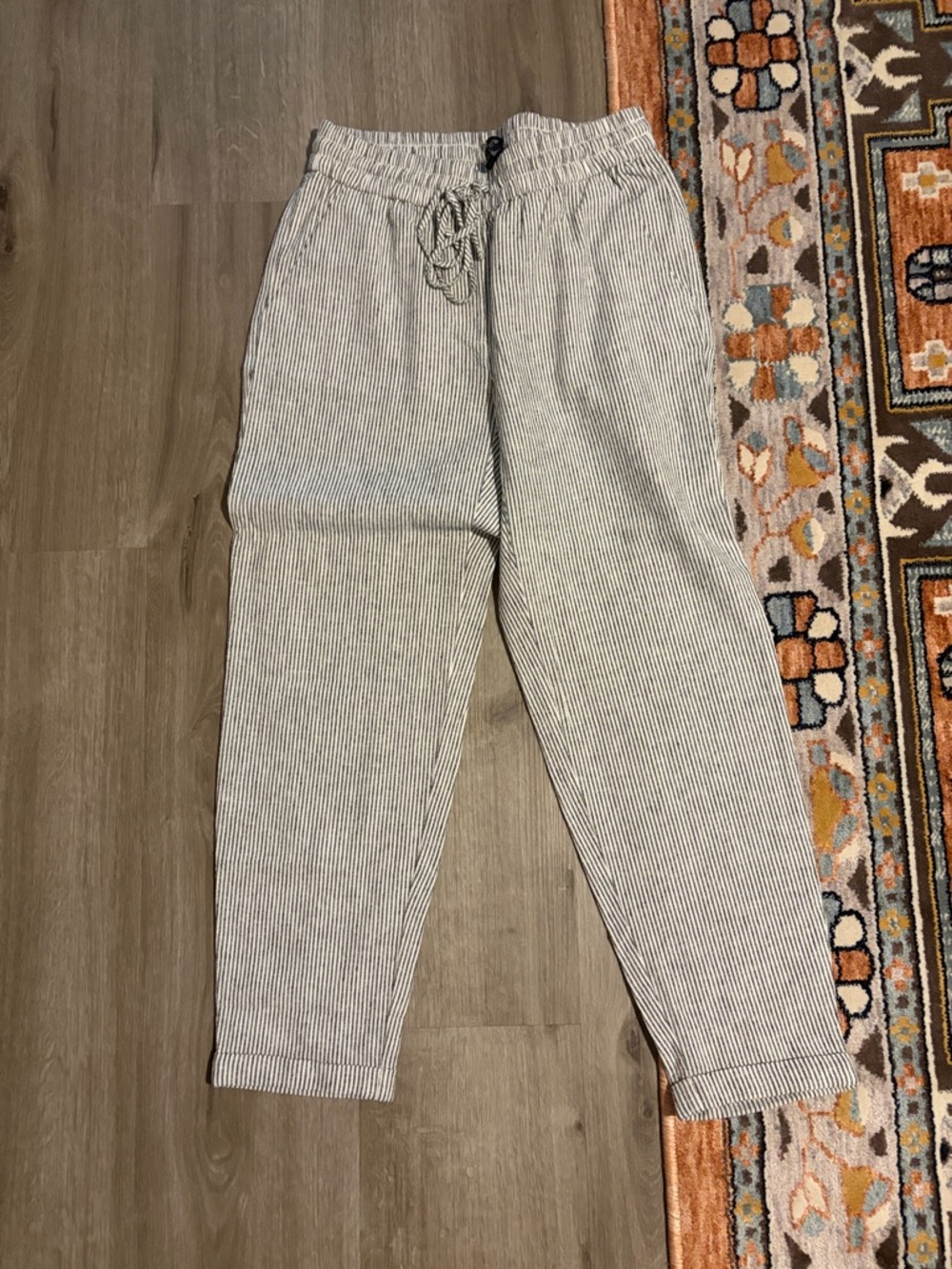 J crew linen jogger pants